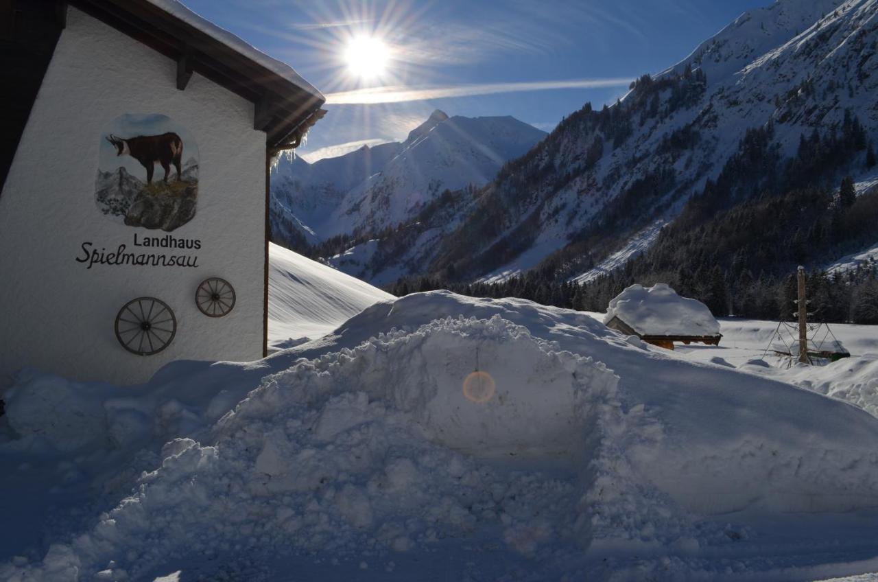 Landhaus Spielmannsau Oberstdorf Kültér fotó